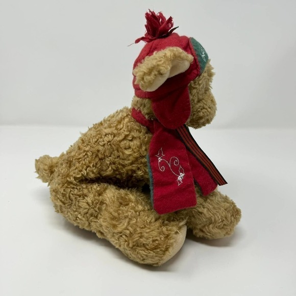 Hallmark 2002 Buddy Hollyday 9" Plush Holiday Christmas Dog Bunnies by the Bay - Picture 4 of 14